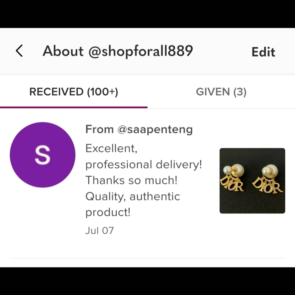 - Dior Tribales Earring - Picture 10 of 16